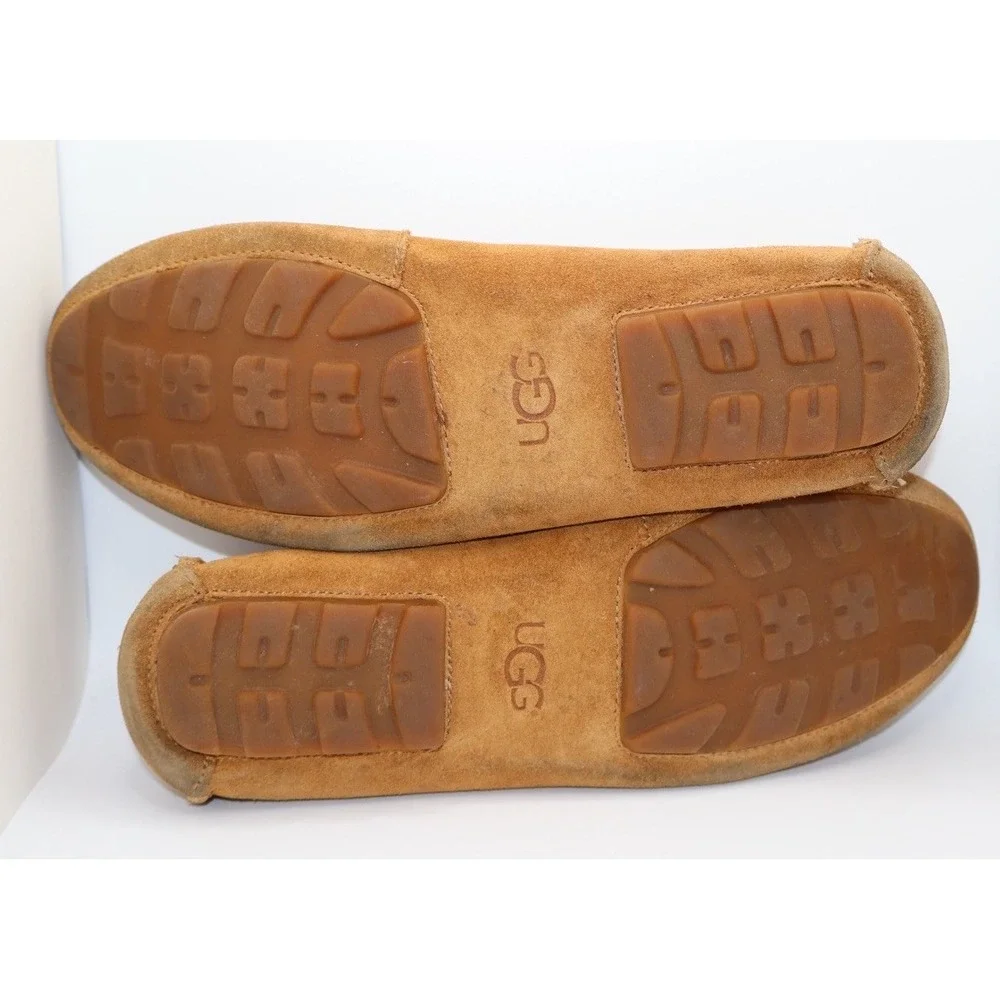 UGG Women's Size 7.5 Milana Tan Suede Loafers - Picture 8 of 8